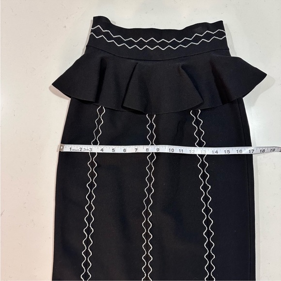 Alexander McQueen Stretch-Jersey Midi Skirt - Size S - Picture 13 of 16